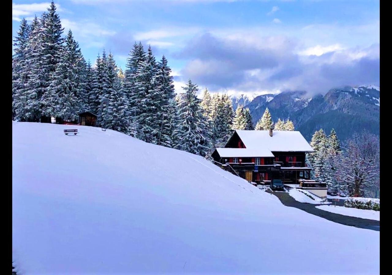 Bergpension Battagliahuette Malix Exteriör bild