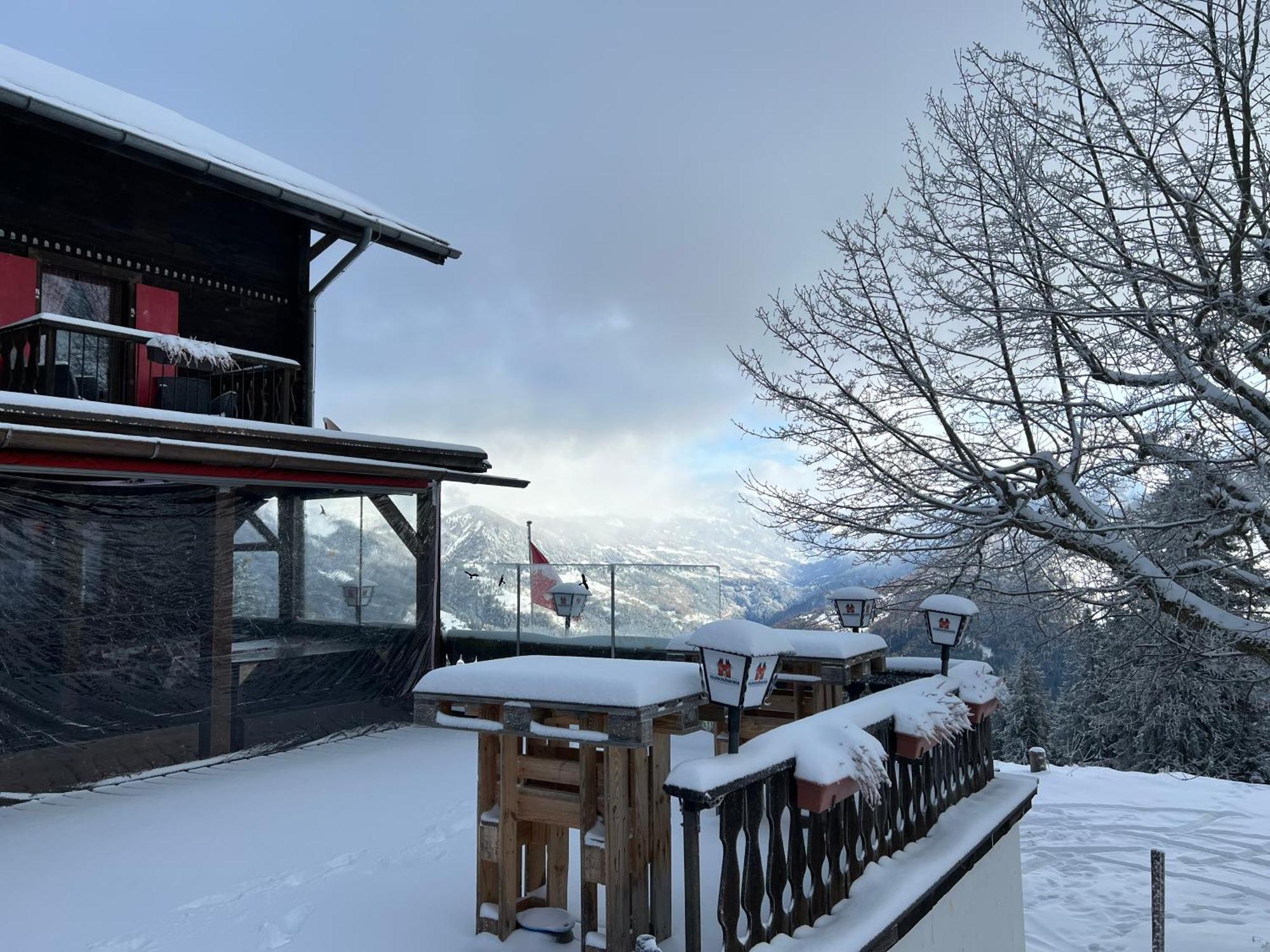 Bergpension Battagliahuette Malix Exteriör bild