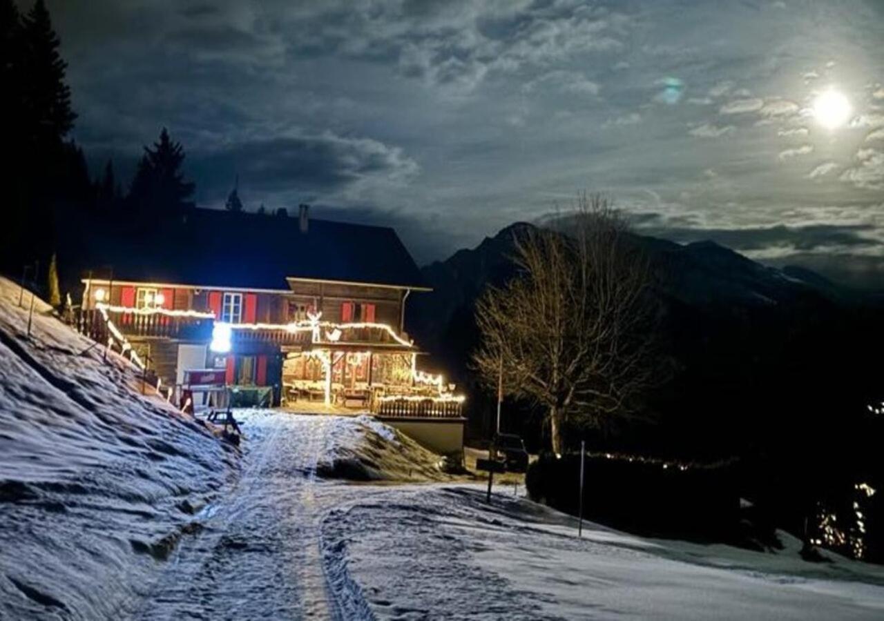 Bergpension Battagliahuette Malix Exteriör bild